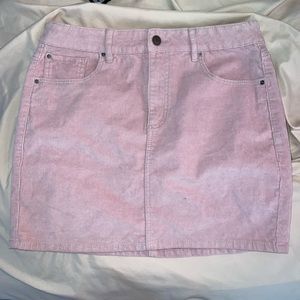 Garage corduroy skirt.